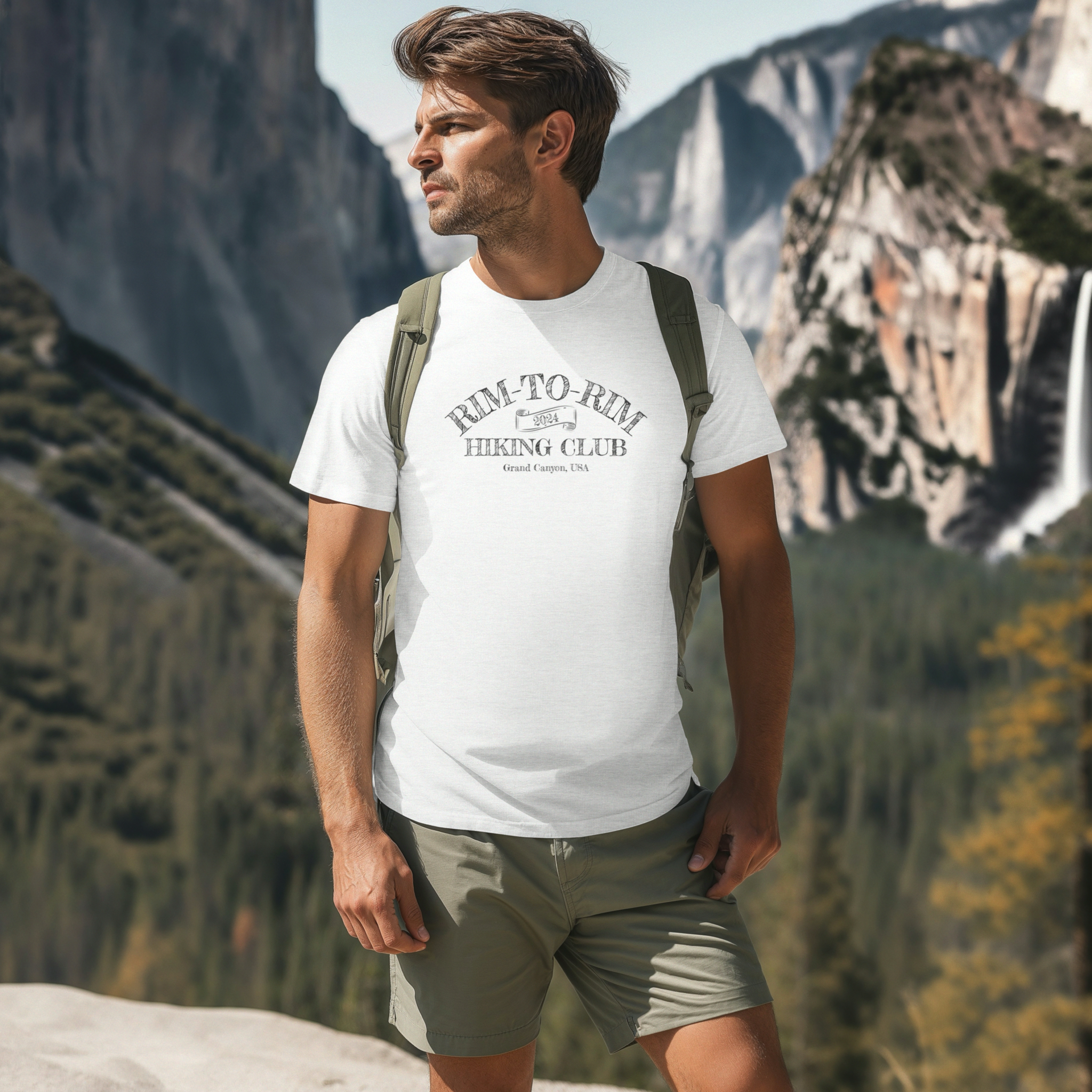 Rim-to-Rim Hiking Club 2024 Script Tee