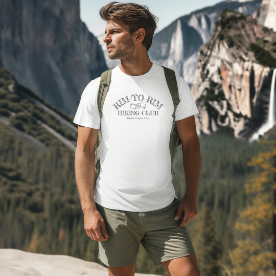 Rim-to-Rim Hiking Club 2024 Script Tee