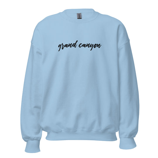 Grand Canyon Script Crewneck Sweatshirt