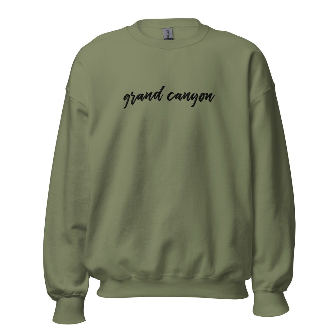 Grand Canyon Script Crewneck Sweatshirt