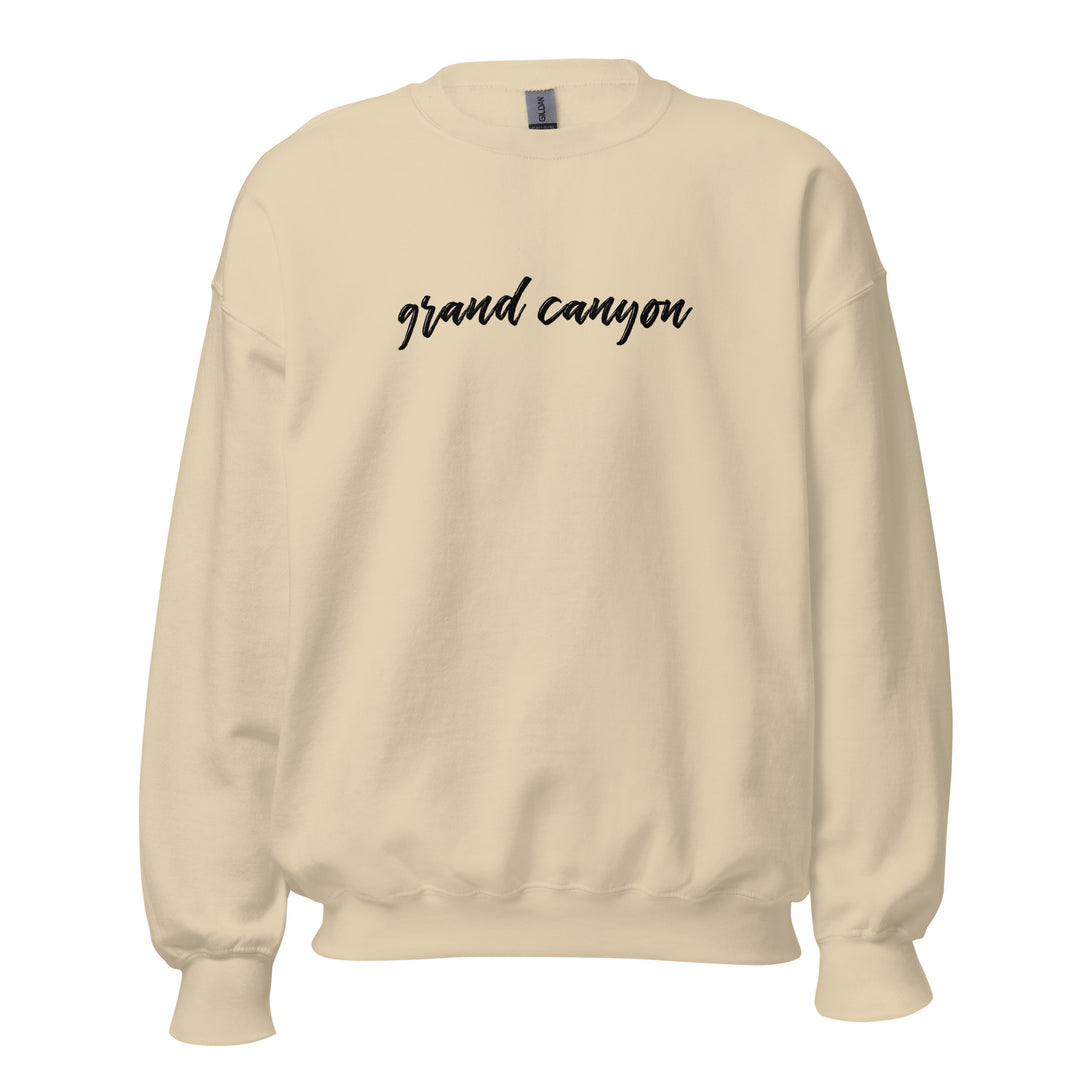 Grand Canyon Script Crewneck Sweatshirt