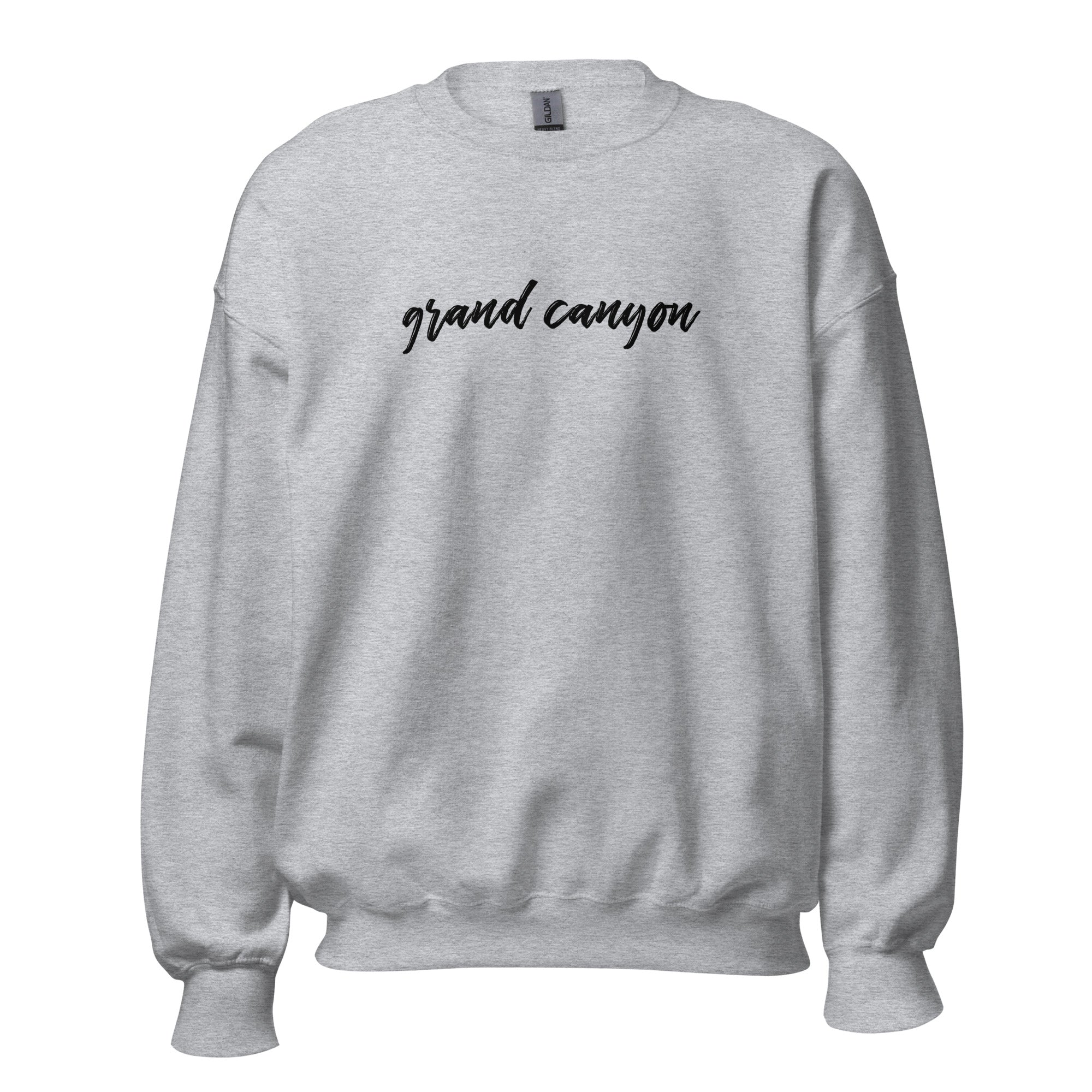 Grand Canyon Script Crewneck Sweatshirt