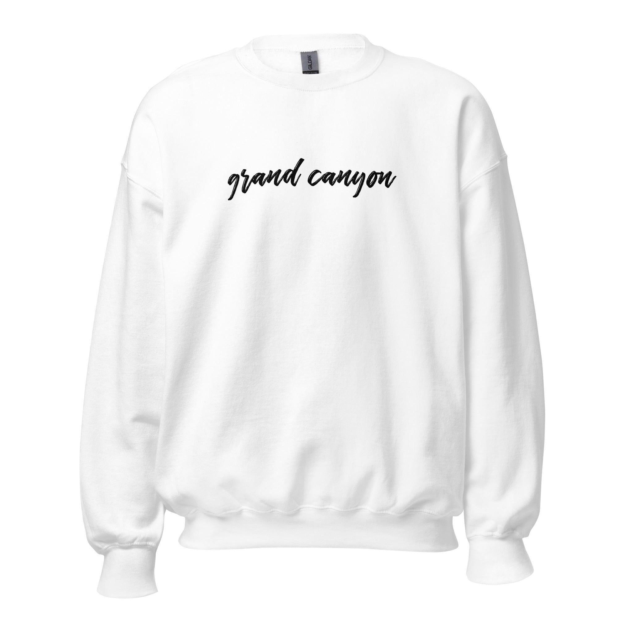 Grand Canyon Script Crewneck Sweatshirt