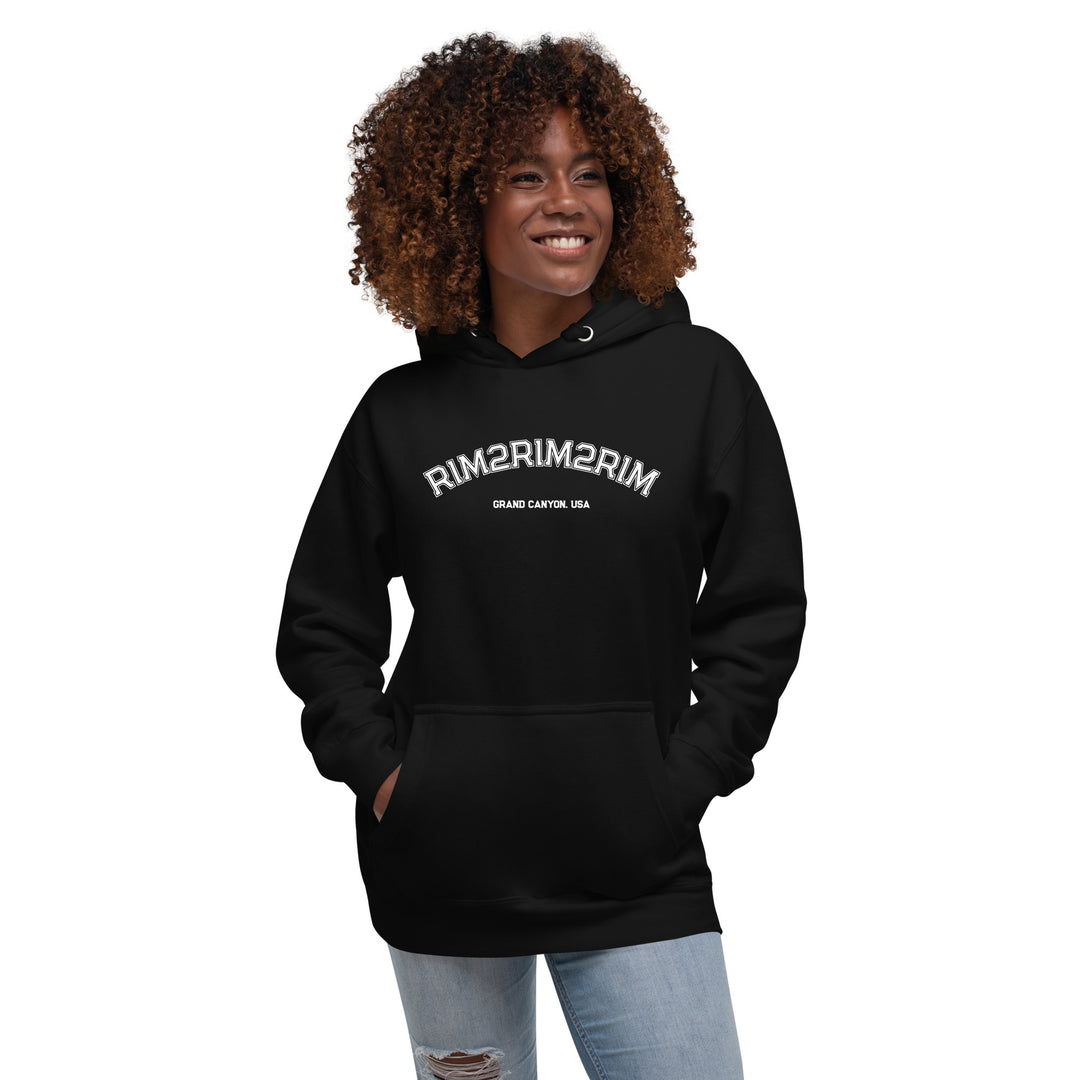 Rim2Rim2Rim (Double Crossing) Super Comfy Unisex Hoodie