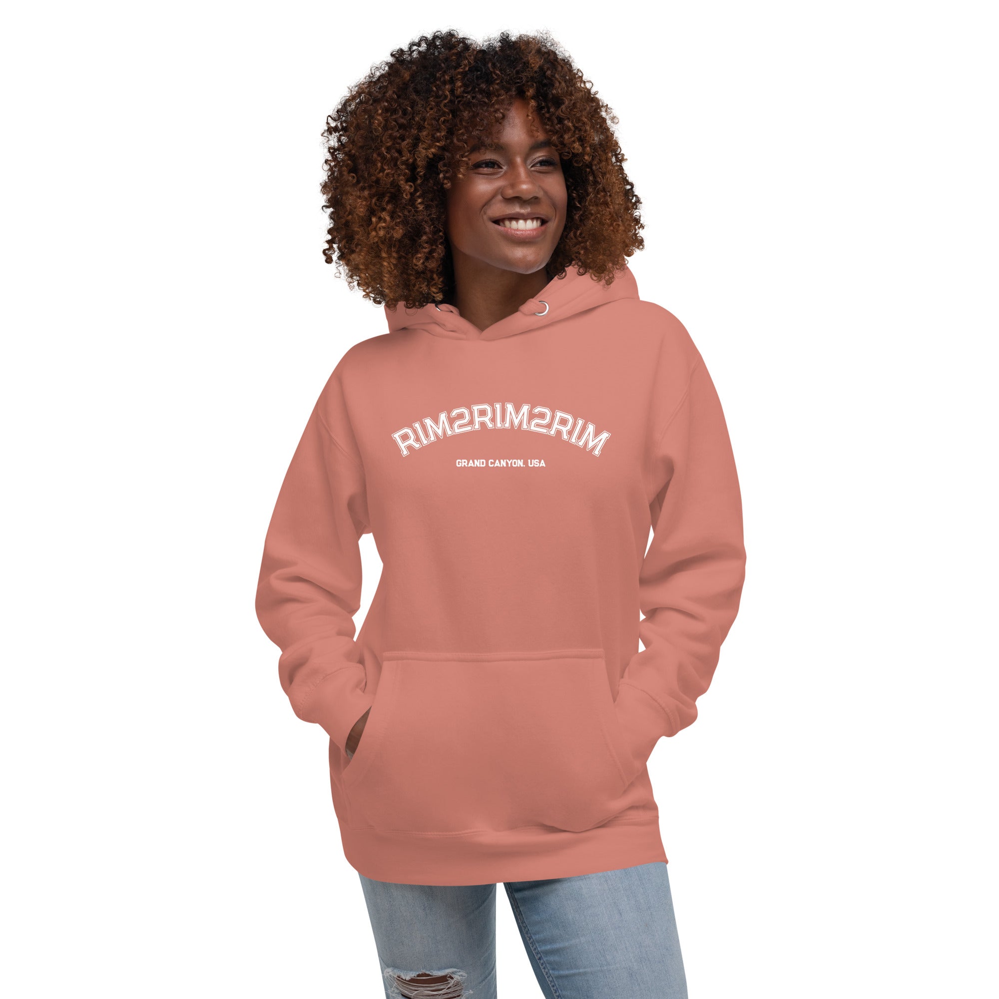 Rim2Rim2Rim (Double Crossing) Super Comfy Unisex Hoodie