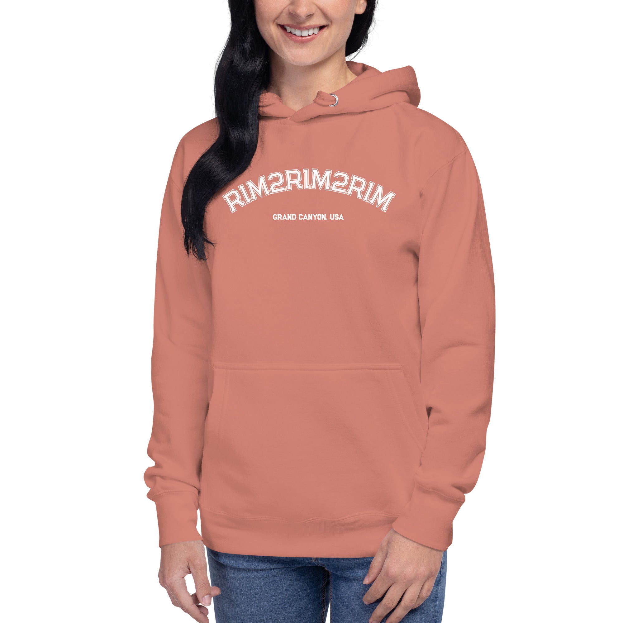 Rim2Rim2Rim (Double Crossing) Super Comfy Unisex Hoodie