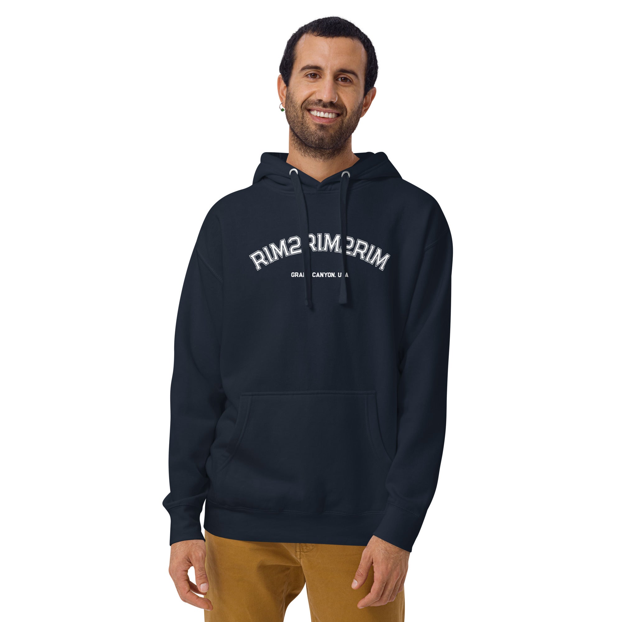 Rim2Rim2Rim (Double Crossing) Super Comfy Unisex Hoodie