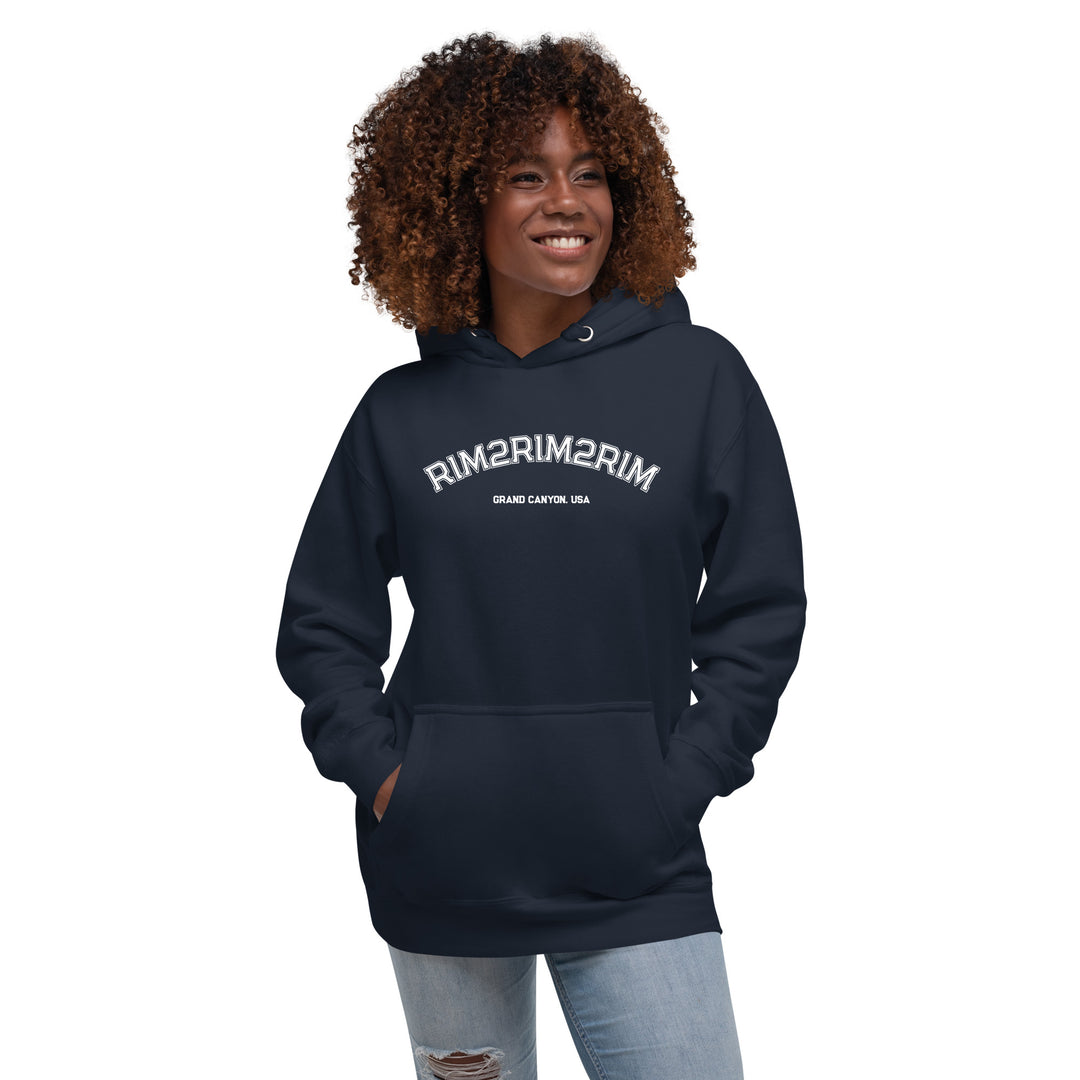 Rim2Rim2Rim (Double Crossing) Super Comfy Unisex Hoodie