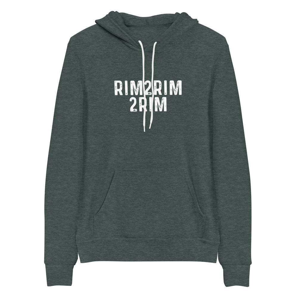 Rim2Rim2Rim (Double Crossing) Lightweight Unisex Hoodie