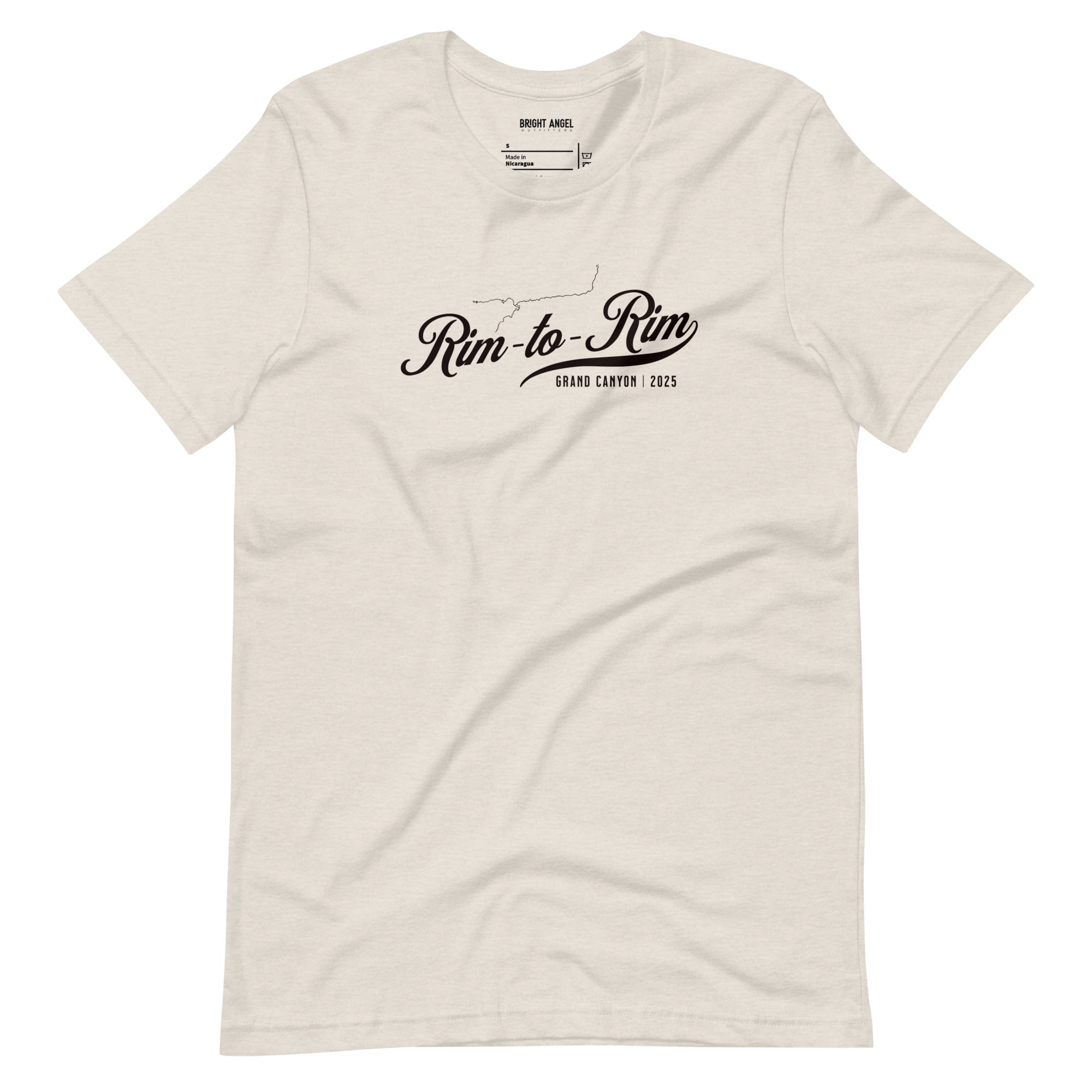 Rim-to-Rim 2025 Script Unisex Tee