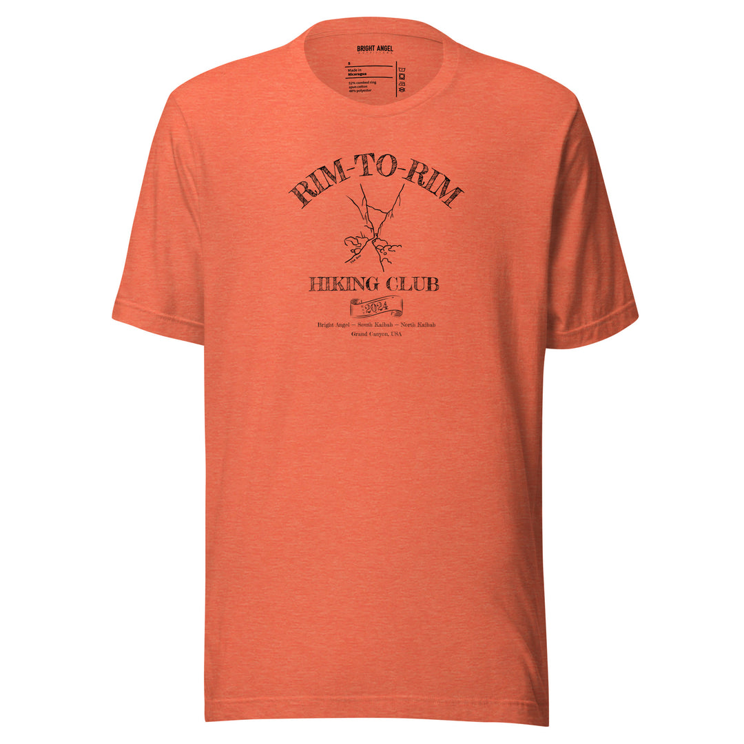 Rim-to-Rim Club The Box Soft and Stretchy Unisex Premium Tee