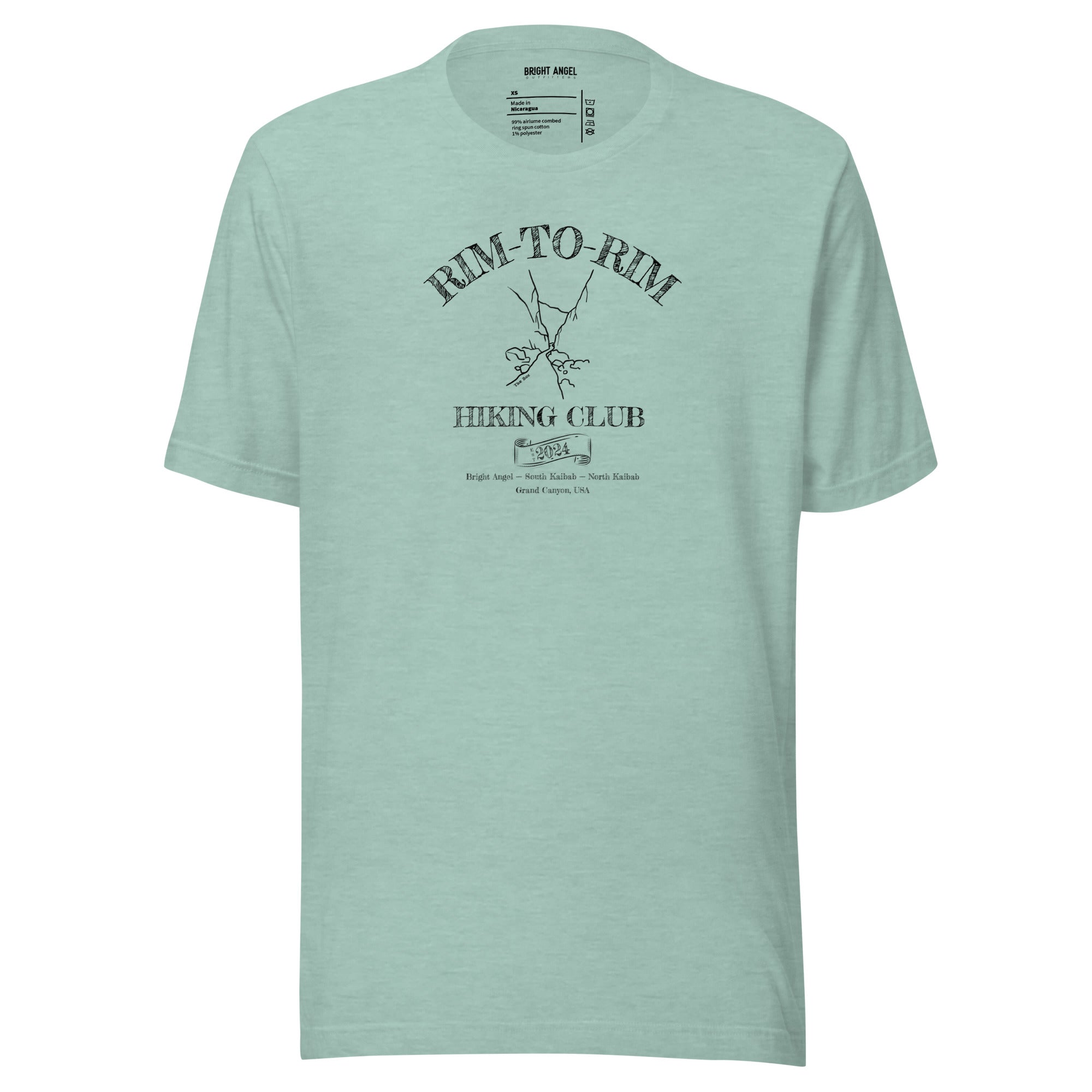 Rim-to-Rim Club The Box Soft and Stretchy Unisex Premium Tee