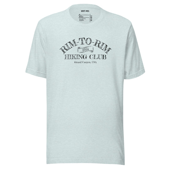 Rim-to-Rim Hiking Club 2024 Script Tee