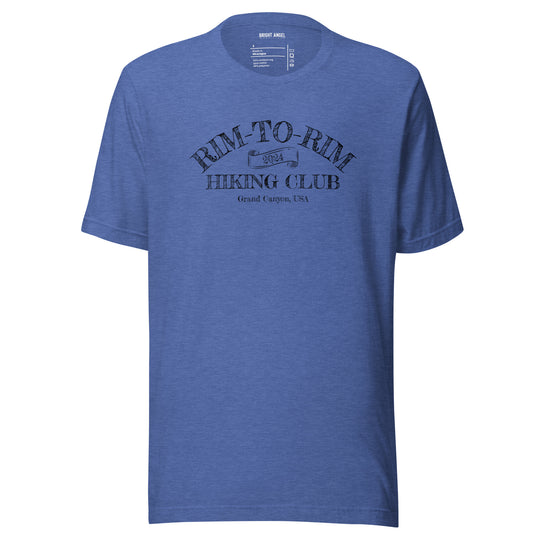 Rim-to-Rim Hiking Club 2024 Script Tee