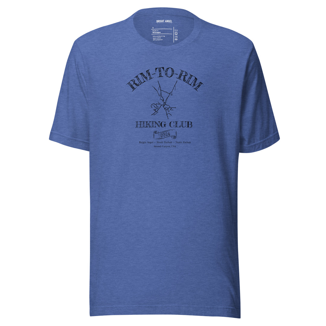 Rim-to-Rim Club The Box Soft and Stretchy Unisex Premium Tee