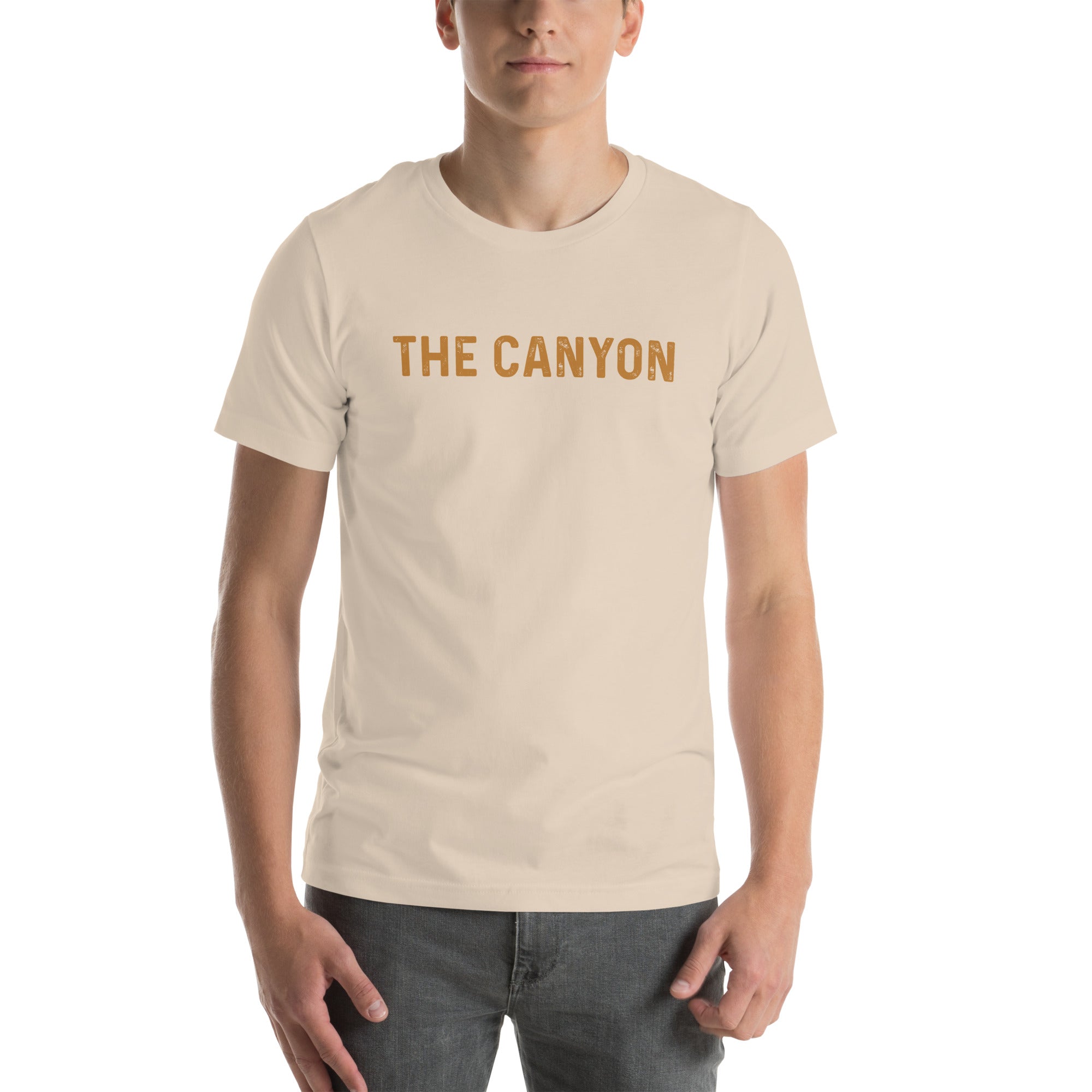 The Canyon Distressed Script Unisex Tee