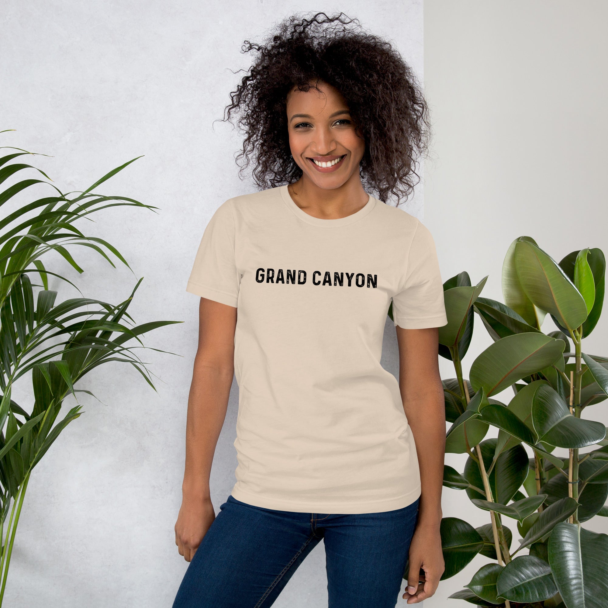 Grand Canyon Distressed Script Unisex Tee