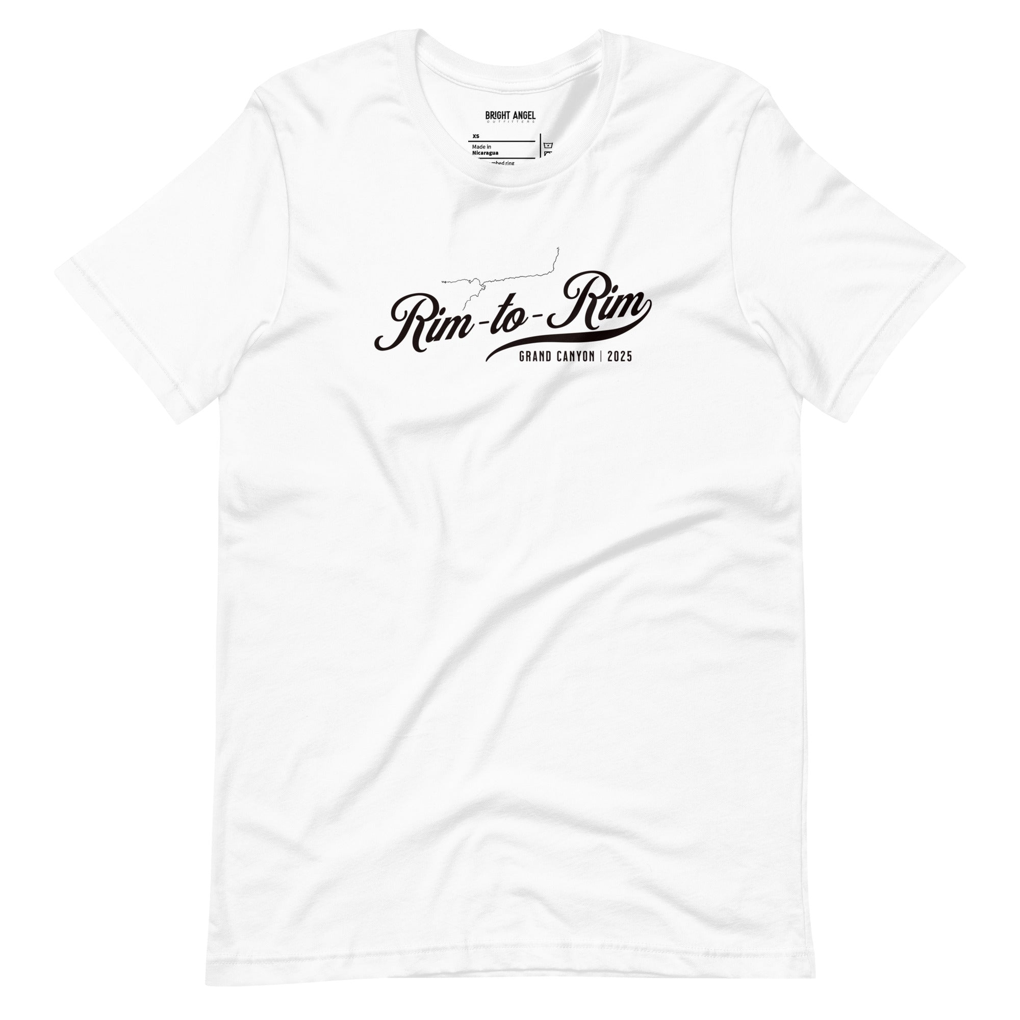 Rim-to-Rim 2025 Script Unisex Tee